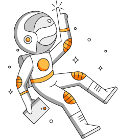 Astronaut positiv