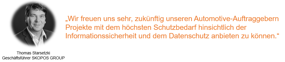 Zitat zum Thema TISAX von Thomas Starsetzki