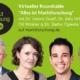 Virtueller Roundtable "Alles ist Marktforschung" auf marktforschung.de